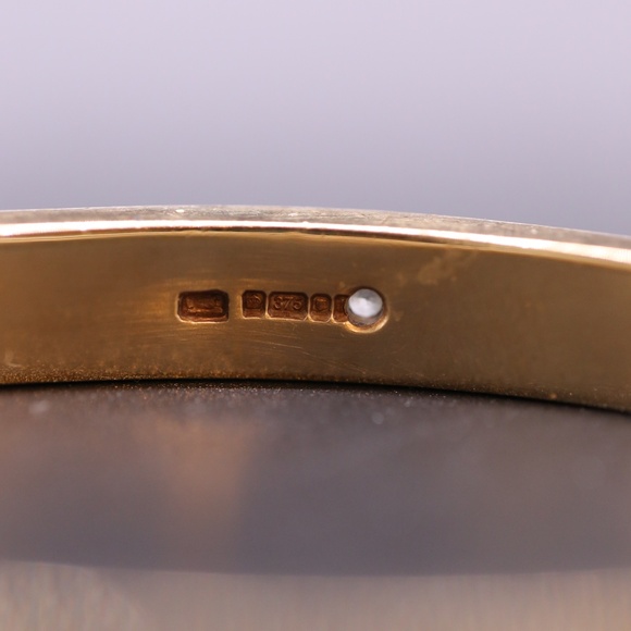 Yellow Gold Diamond Screw Bracelet - Picture 7 of 10
